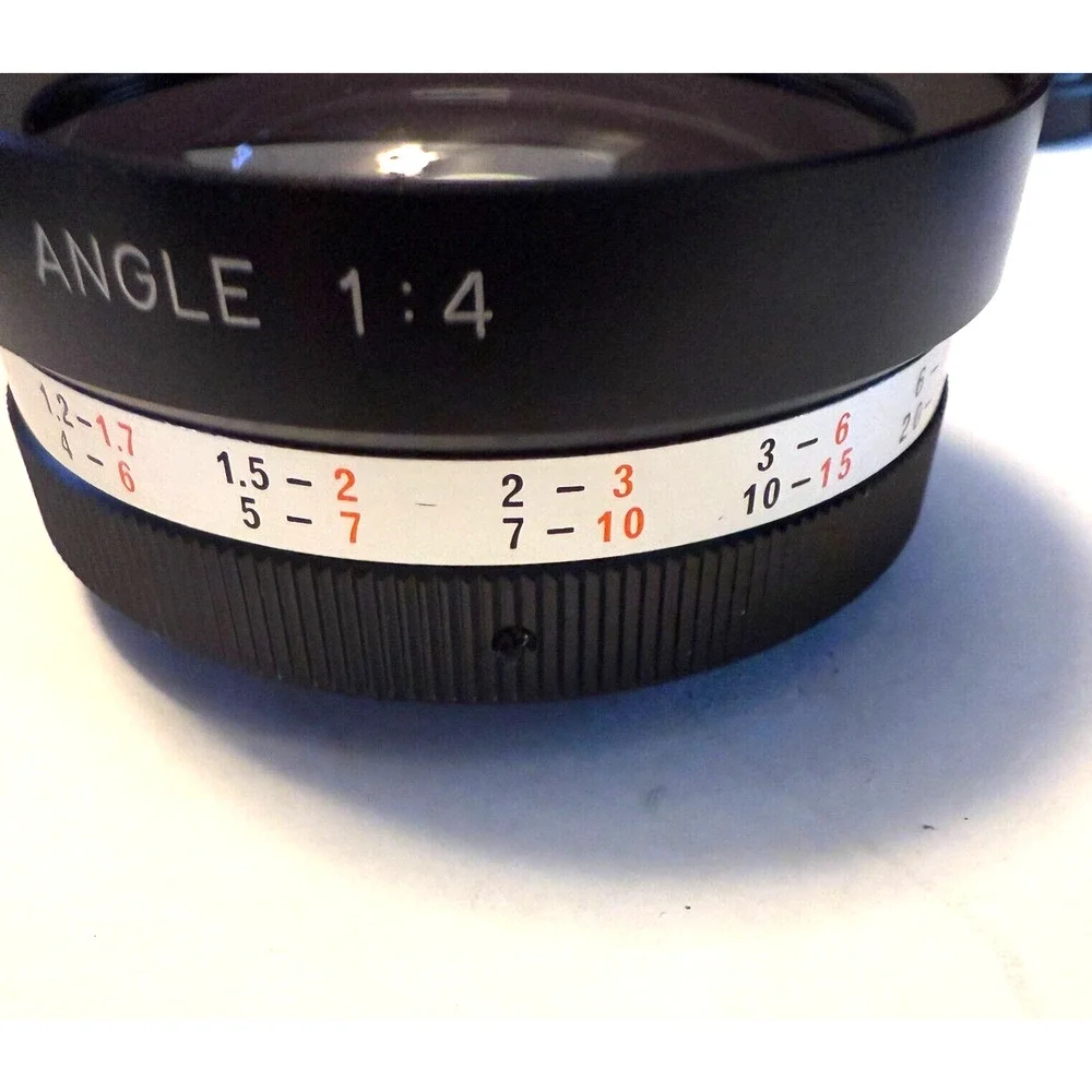 Yashica Yashikor AUX Wide Angle 1:4 Y505 Preowned Lens Great Condition